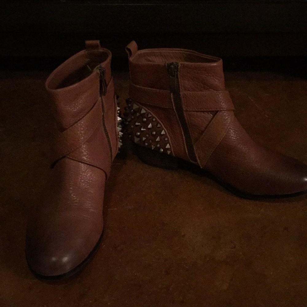 Vince Camino Studded Ankle Boots